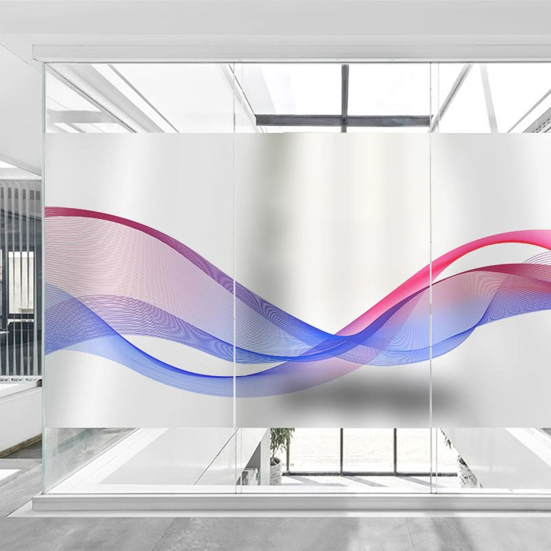 Customized Frosted Glass Sticker